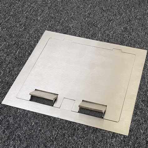 shallow electrical box lowe's|Galvanized steel Floor Electrical Boxes .